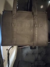 River Island Large Black Grey