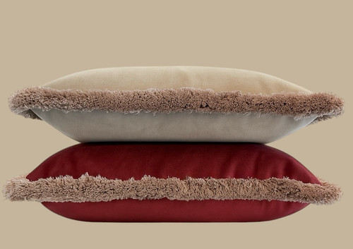 Luxury velvet cushion cover - velvet,