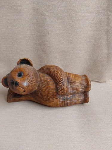 Vintage hand carved wooden - vintage,