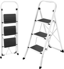 HBTower Step Ladder Folding Step Stool Step Ladder, Step Stool