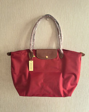 Longchamp-Rot Tote Handbag L