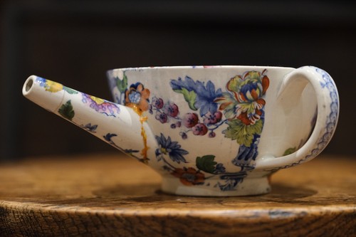 Edwardian polychrome invalid - edwardian,