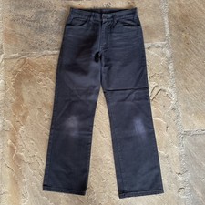 Vintage Levi’s Sta Press Trousers Jeans Black 90’s 31” Short 31x29