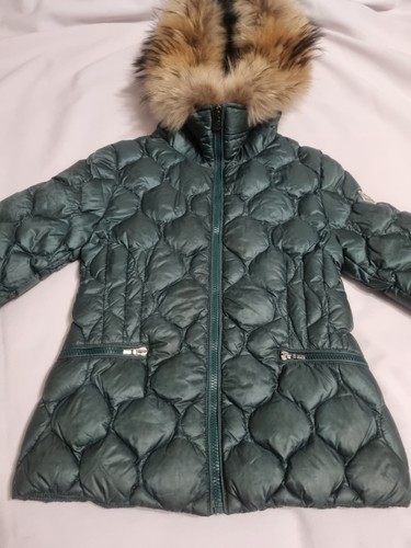 Moncler girls green fur - moncler,