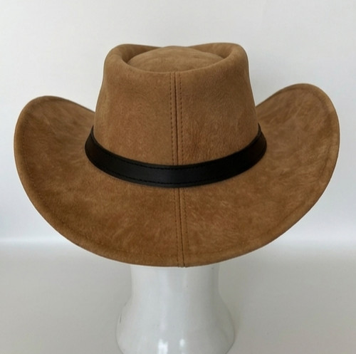 Handmade tan suede - handmade, top