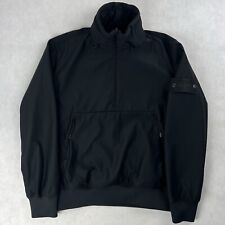 Stone Island Nylon Cotton 3L Ghost Jacket Medium Coat Black 3559