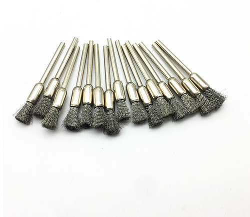 15pcs wire brush steel - 15pcs,