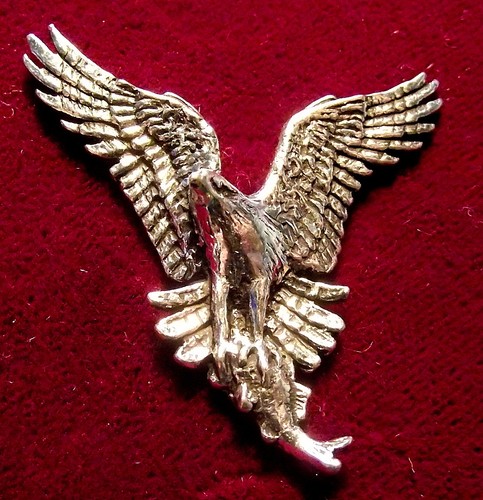 Quality pewter falcon - pewter, osprey