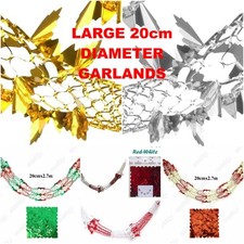 Christmas garlands foil