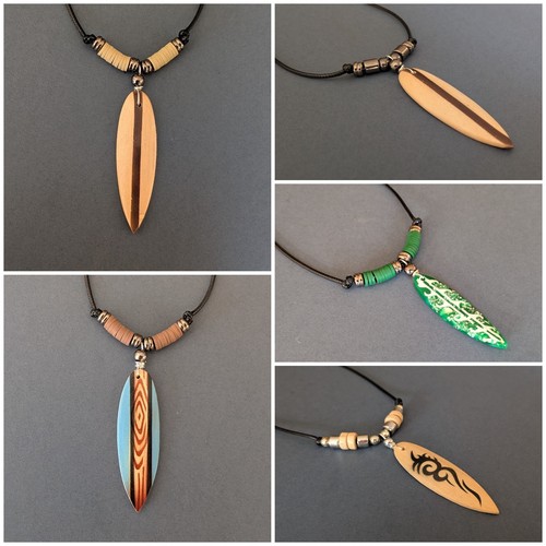 Surf jewellery necklace - necklace, beaded