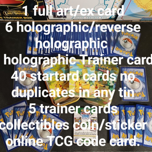 Pokémon mystery tins - mystery, english