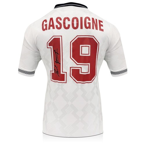 Paul gascoigne signed - gascoigne, england