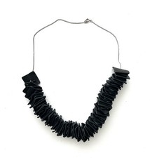 COS LEATHER DETAIL NECKLACE