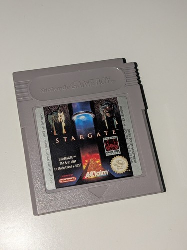 Stargate game boy cartridge - stargate,