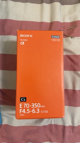 Sony 350mm 6 3 - f4.5, oss