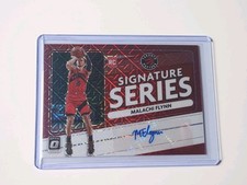 Panini Donruss Optic 2020 Malachi Flynn Raptors Rookie RC Auto Red Prizm NBA