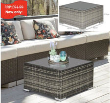 Coffee Table Patio Rattan