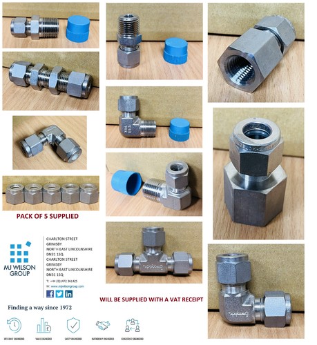 Swagelok fittings stainless - fittings,