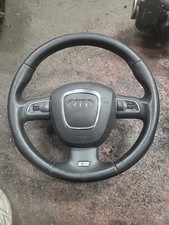 Audi A6 C6 S-Line Leather Steering wheel With Airbag Multifunction Paddle shift