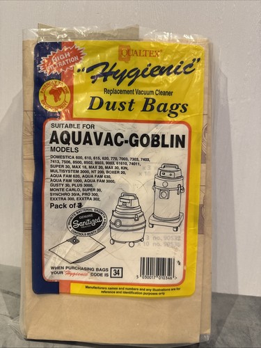 For goblin aquavac dust bags - goblin,