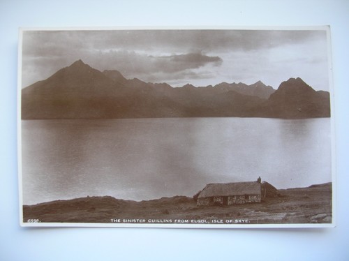 Skye postcard cuillins from - postcard,