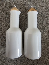 Pair of Ceramic Olive Oil