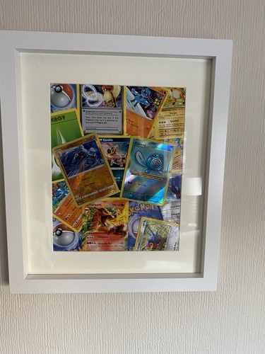 Framed pokemon card display - pokemon,