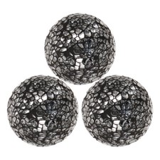  3pcs Glass Mosaic Sphere Ball