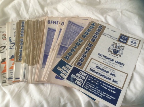 Leeds united home - leeds, programmes