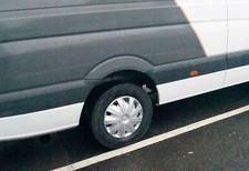 4x Silver 15" Inch Deep Dish Van Wheel Trims Hub Caps For Vauxhall Combo