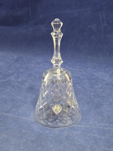 Vintage lead crystal bell - crystal, ~