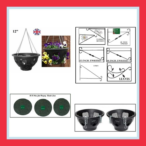 Garden jute liners hanging - garden,