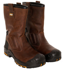 Mens JCB Waterproof Leather