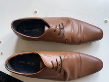 Tan Brown Leather Shoes for