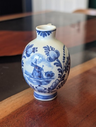 Miniature delft blueand white - blueand,
