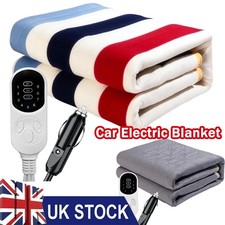 12V Car Electric Heating Blanket Sleep Mat for Camping Trucks Off-Road Vehicles