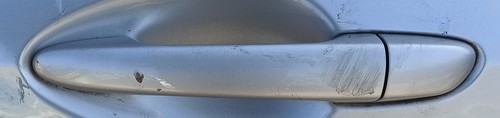 Sidabrine door handle exterior