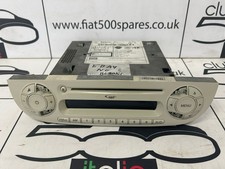 Fiat 500 Ivory Stereo / CD Player / Radio 2008 - 2015 comes with security code