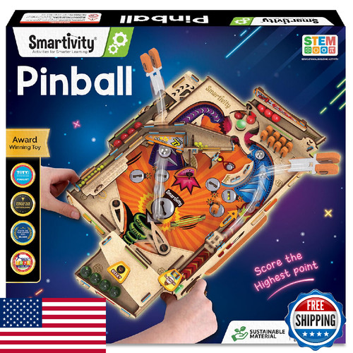 Smartivity diy pinball machine - diy,