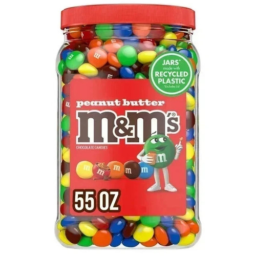 Peanut butter candy - m&ms,