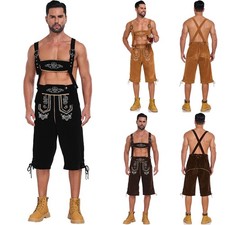 Men Bavarian Beer Lederhosen