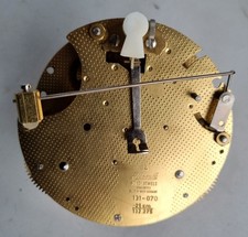 Hermle 131-070  (25cm) Clock Movement Working Sold as Spares or Repair