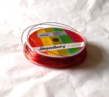 Wire for Jewellery making Crafts, Red colour copper wire x 1 Reel of wire