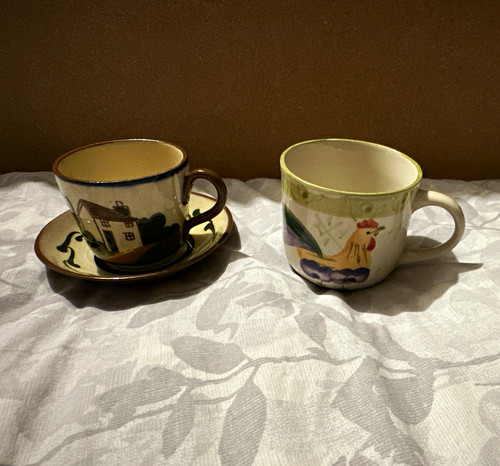 Children ceramic tea cup - children’s,