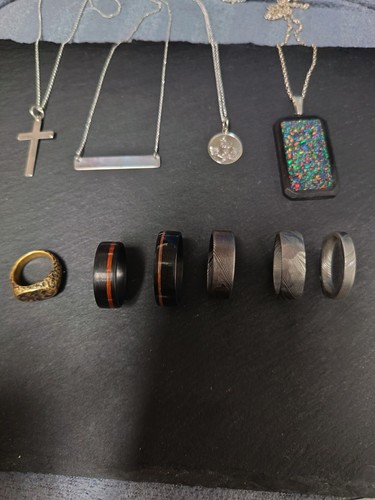 10pc jewellery job lot rings - jewellery,