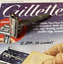 1962 Gillette Slim Adjustable