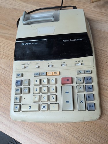 Vintage sharp 1607p - vintage, el-1607p