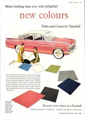 Original 1958 Advert Vauxhall