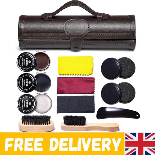 Shoe polish kit cleaning shine - kit,