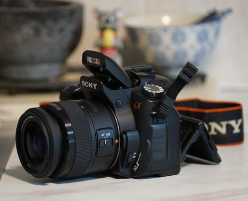 Sony alpha a300 with - a300, 18-55